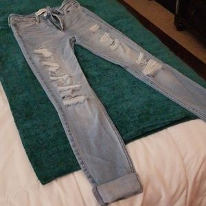 Super Skinny High Rise jeans